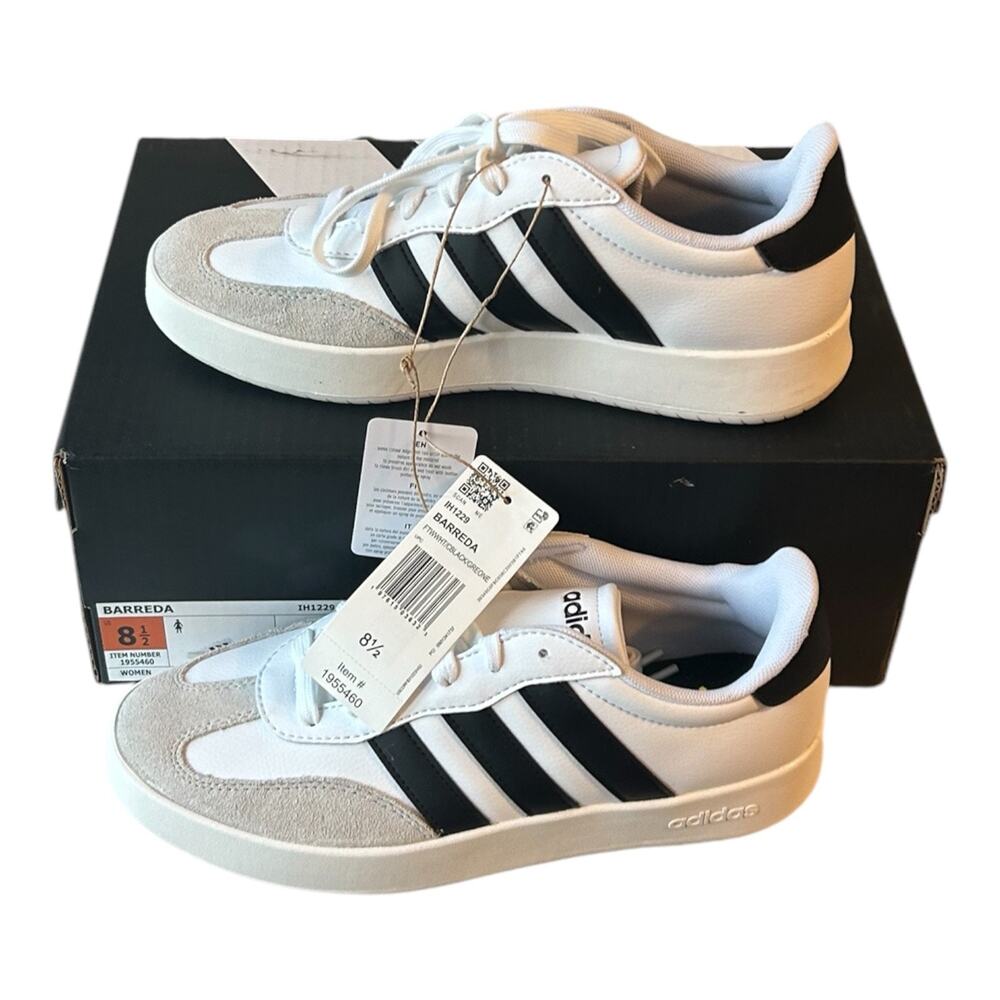Adidas Women's Barreda Shoe White Size 8.5